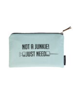 Dia-Zipper Bag Not A Junkie