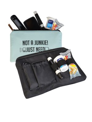 Dia-Zipper Bag Not A Junkie