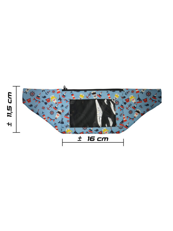 Dia-Twin Pocket Belt - Double Pocket Adjustable Insulin Pump Belt